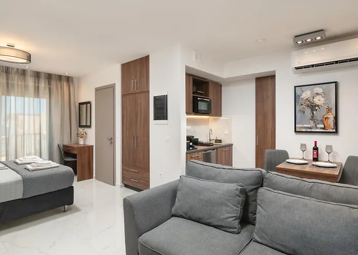 The Sandgate Elegant Studio, Chania Seaside Lägenhet